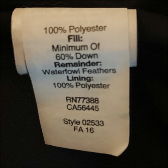 J. Crew Down Puffer Vest XS Black Tan - Picture 12 of 12